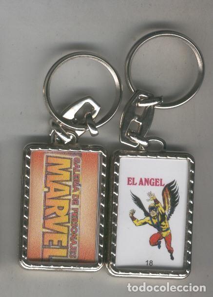 Collectionnisme de portes-cl&eacute;s: Llavero Galeria de Personajes Marvel modelo 18: El Angel - Varios