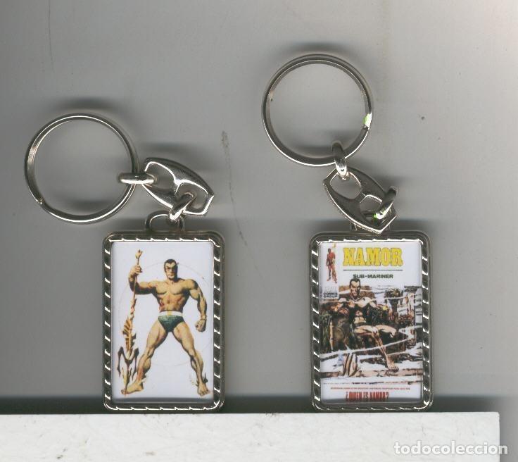 Collectionnisme de portes-cl&eacute;s: Llavero Namor numero 25: Quien es Namor - Varios