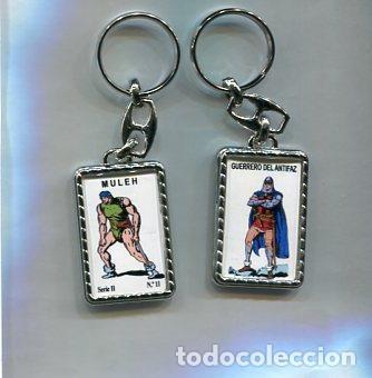 Collectionnisme de portes-cl&eacute;s: Llavero El Guerrero del Antifaz y Muleh - Varios
