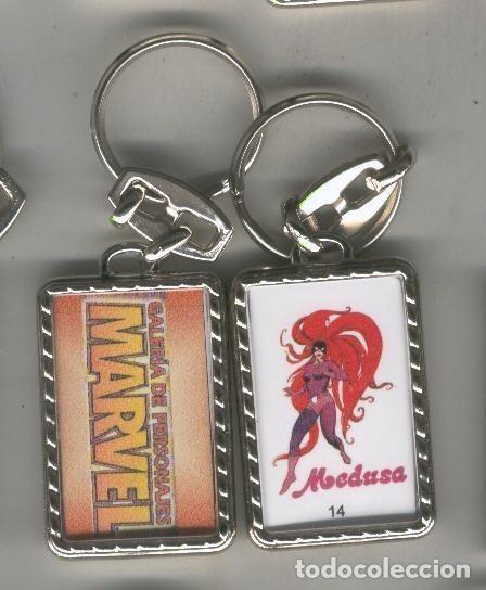 Collectionnisme de portes-cl&eacute;s: Llavero Galeria de Personajes Marvel modelo 14: Medusa - Varios