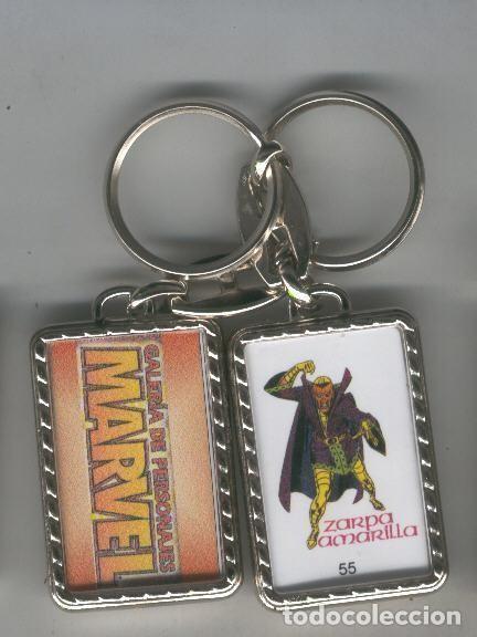 Collectionnisme de portes-cl&eacute;s: Llavero Galeria de Personajes Marvel modelo 55 Zarpa Amarilla - Varios
