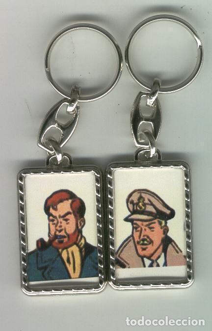 Collection of Keychains: Llavero Blake & Mortimer - Varios