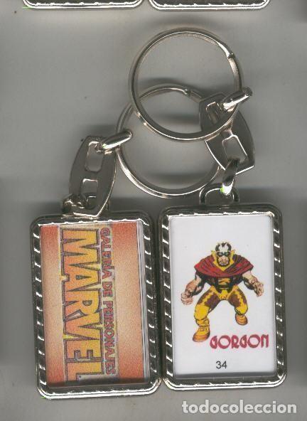 Collection of Keychains: Llavero Galeria de Personajes Marvel modelo 34 Gordon - Varios
