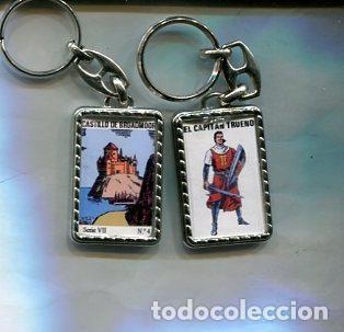 Collection of Keychains: Llavero: El Capitan Trueno y El castillo de Broadmoor - Varios