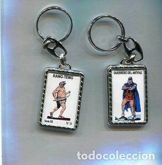Collection of Keychains: Llavero El Guerrero del Antifaz y Rang-Teng - Varios