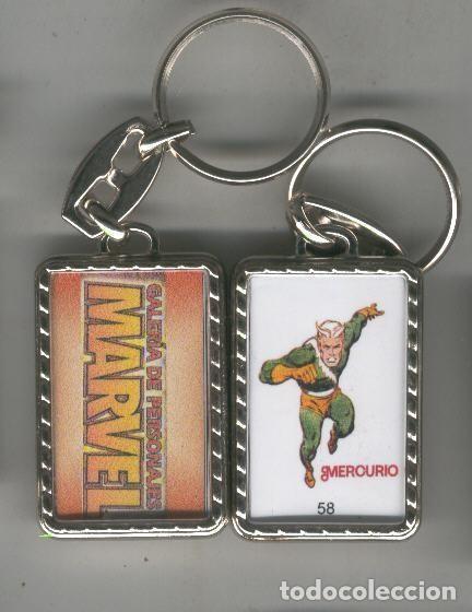 Coleccionismo de llaveros: Llavero Galeria de Personajes Marvel modelo 58 Mercurio - Varios