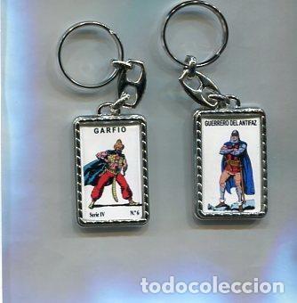 Collection of Keychains: Llavero El Guerrero del Antifaz y Garfio - Varios