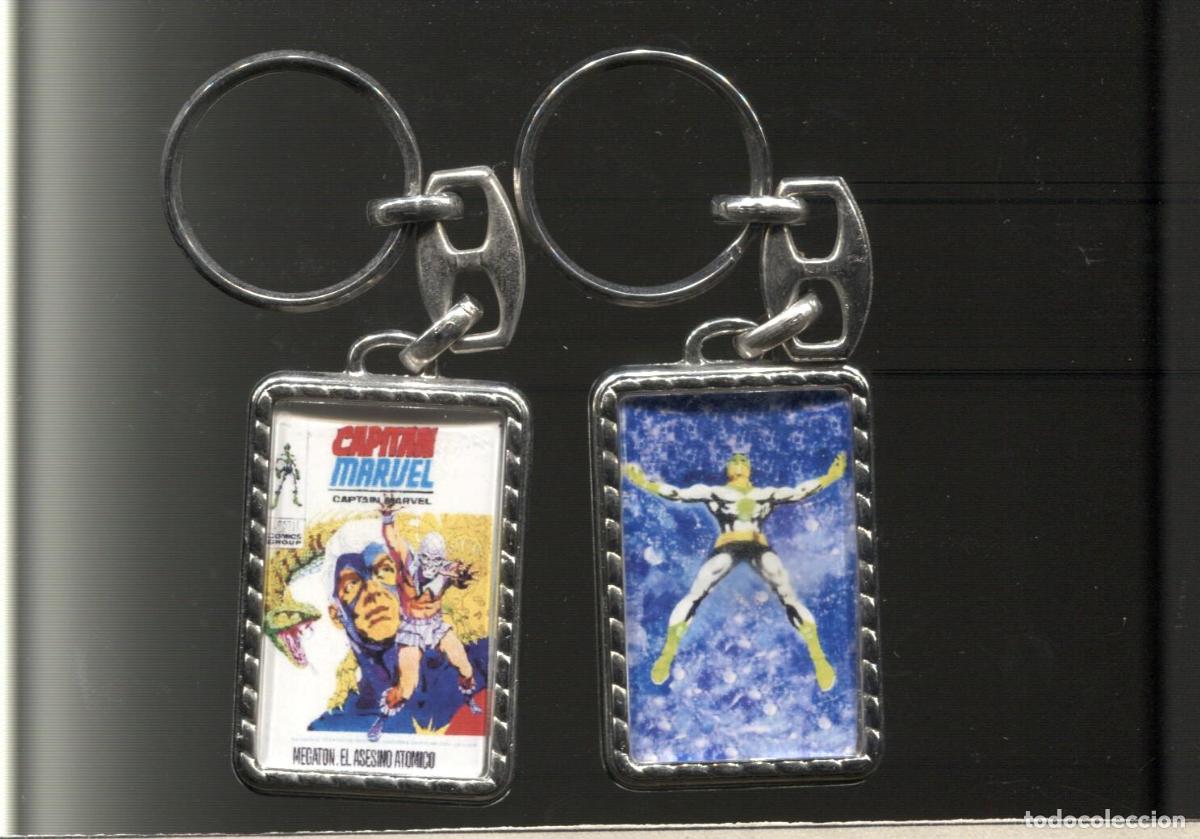 Collection of Keychains: Llavero Capitan Marvel: Megaton el asesino atomico - Varios