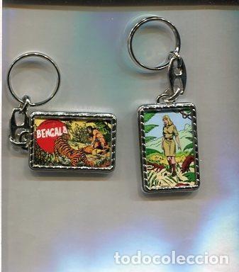 Collection of Keychains: Llavero Bengala, primera serie , portada numero 1 + chica - Varios