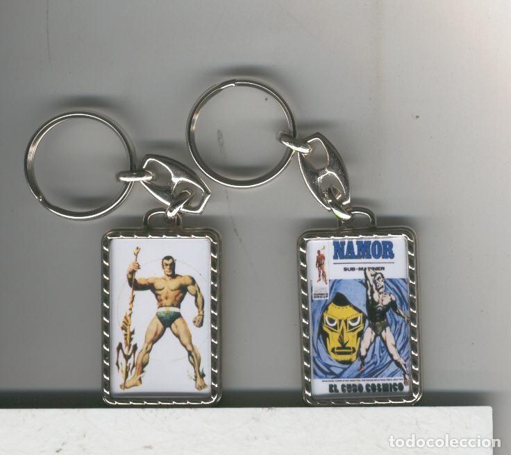 Collection of Keychains: Llavero Namor numero 24: el cubo cosmico - Varios