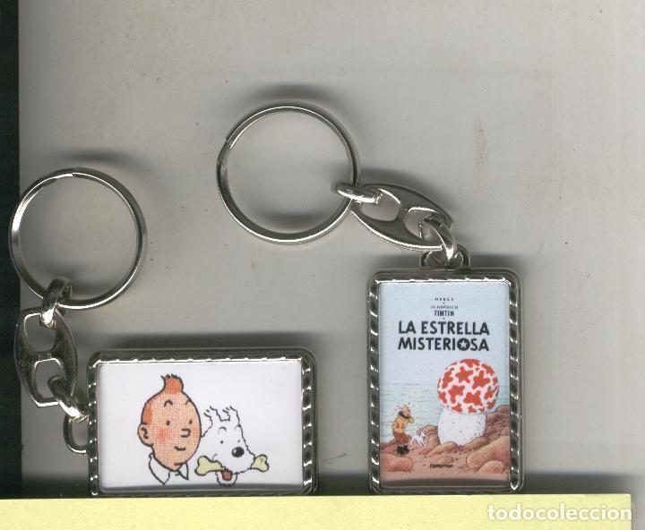 Coleccionismo de llaveros: Llavero Tintin: La estrella misteriosa - Varios