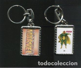 Collection of Keychains: Llavero Galeria de Personajes Marvel modelo 36 La Vision - Varios