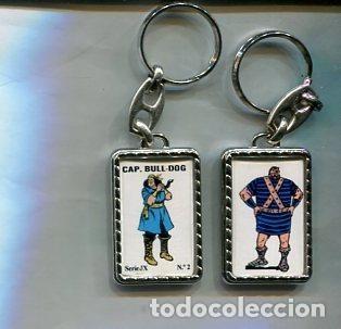 Collectionnisme de portes-cl&eacute;s: Llavero: Goliath y Capitana Bull Dog - Varios