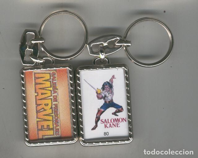 Collectionnisme de portes-cl&eacute;s: Llavero Galeria de Personajes Marvel modelo 80: Salomon Kane - Varios