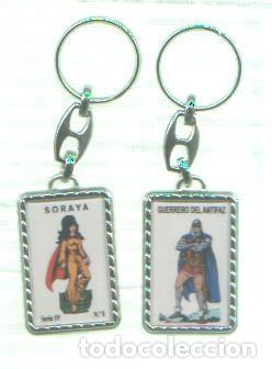 Collectionnisme de portes-cl&eacute;s: Llavero El Guerrero del Antifaz y - Varios