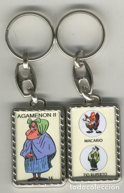 Collectionnisme de portes-cl&eacute;s: Llavero comic espa&ntilde;ol serie 14: Agamenon (abuelica) - Varios