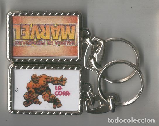 Collectionnisme de portes-cl&eacute;s: Llavero Galeria de Personajes Marvel modelo 12: La Cosa - Varios