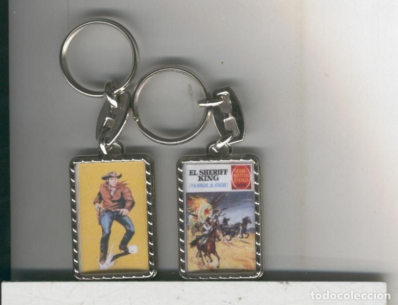 Collectionnisme de portes-cl&eacute;s: Llavero El Sheriff King numero 20: Tia Abigail al ataque - Varios