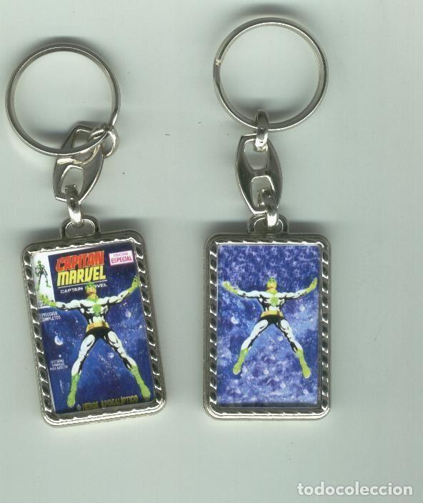 Collectionnisme de portes-cl&eacute;s: Llaveros: Capitan Marvel numero 01: El Capitan Marvel - Varios
