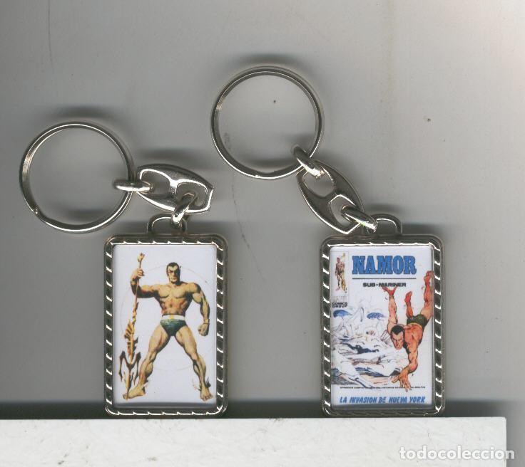 Collectionnisme de portes-cl&eacute;s: Llavero Namor numero 30: La invasion de Nueva York - Varios