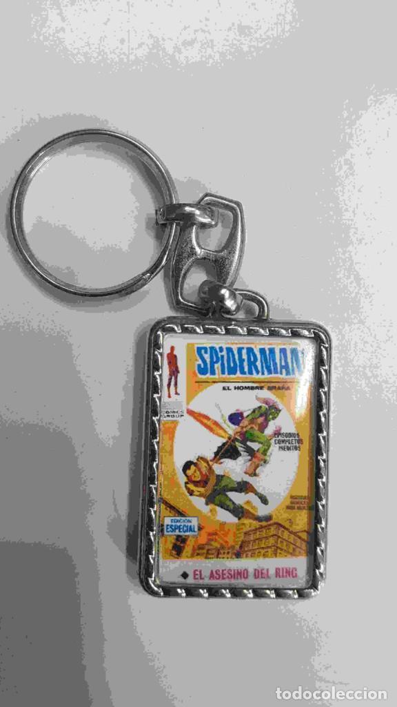 Collectionnisme de portes-cl&eacute;s: Llavero Spiderman el asesino del ring - Varios