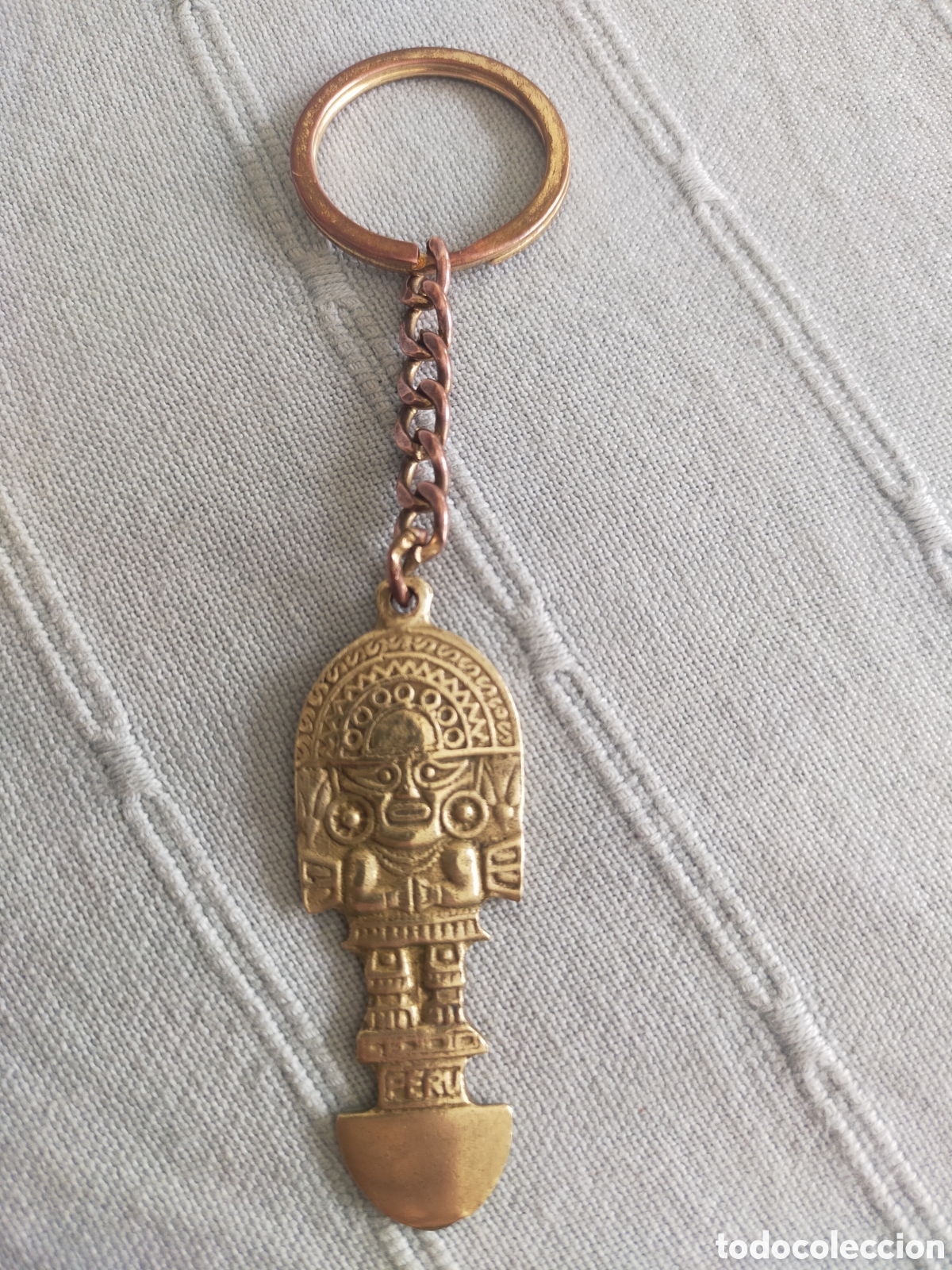 Coleccionismo de llaveros: Llavero met&aacute;lico Tumi del Per&uacute;
