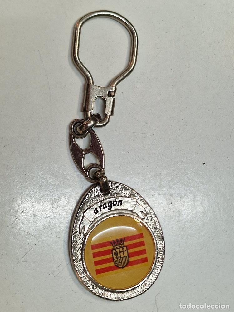 Coleccionismo de llaveros: Llavero: Escudo Arag&oacute;n. Talleres Teixido-Doz (Huesca)