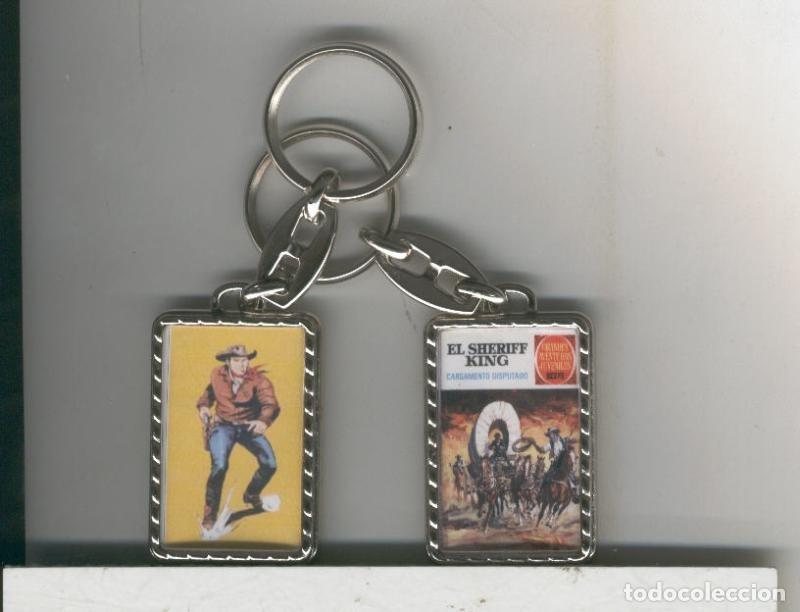 Collection of Keychains: Llavero El Sheriff King numero 08 - Varios