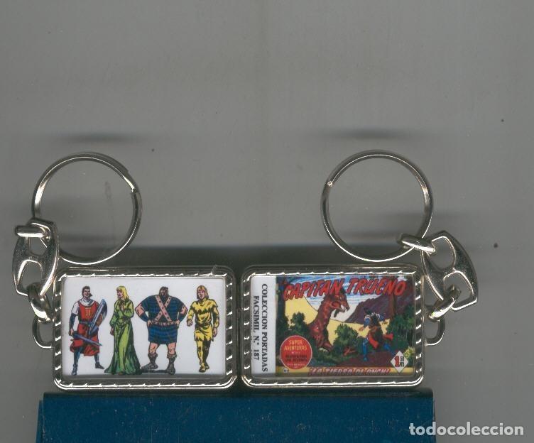 Collection of Keychains: Llavero El Capitan Trueno portada numero 187 - Varios