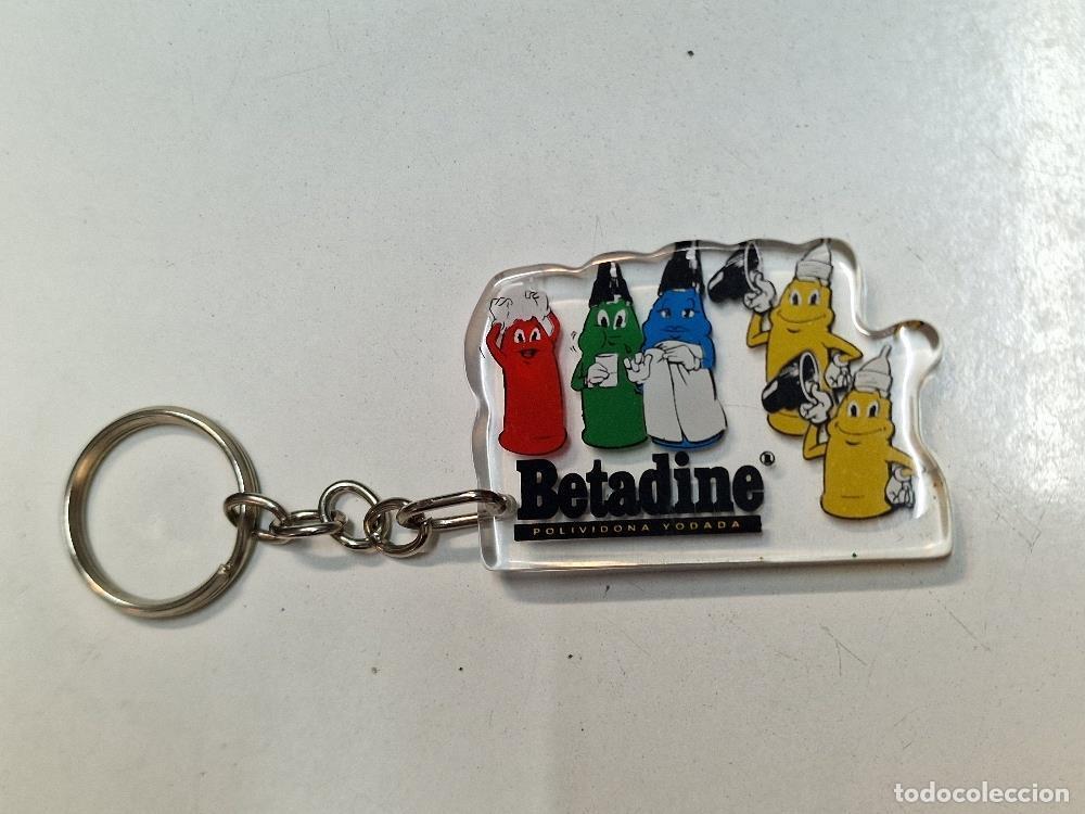 Collectionnisme de portes-cl&eacute;s: Llavero: Betadine Polividona Yodada