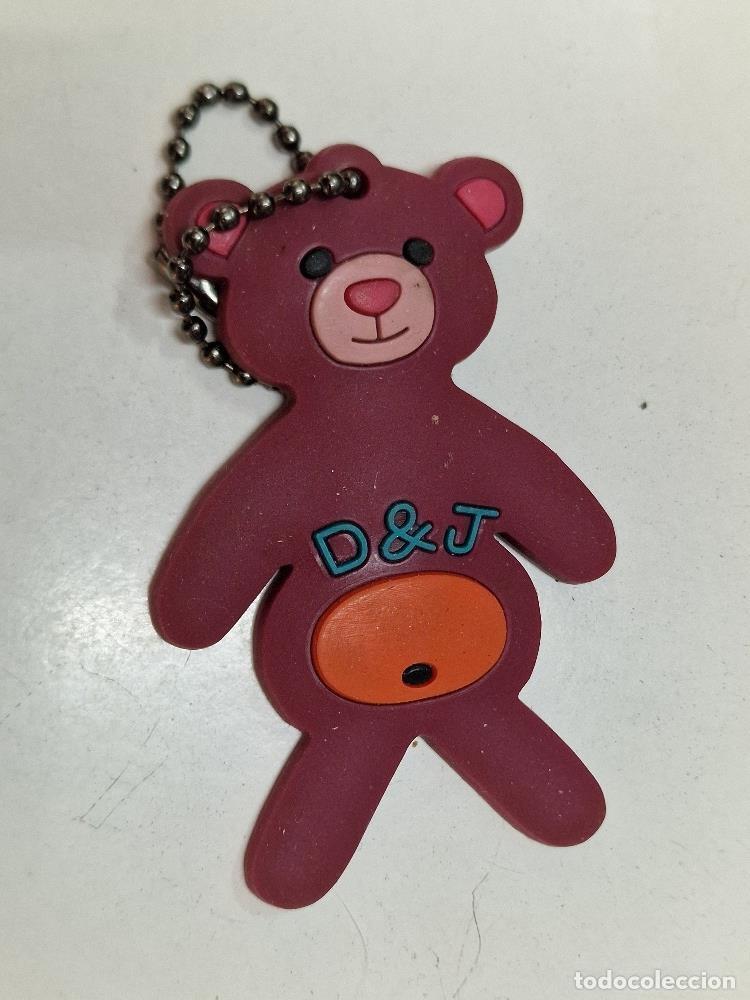 Collectionnisme de portes-cl&eacute;s: Llavero: Oso de goma, D&J (No tiene aro de metal)