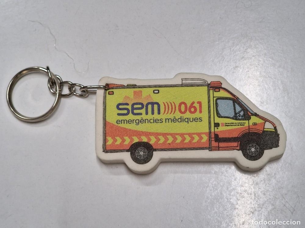 Collectionnisme de portes-cl&eacute;s: Llavero: ambulancia sem, emerg&egrave;ncies m&egrave;diques
