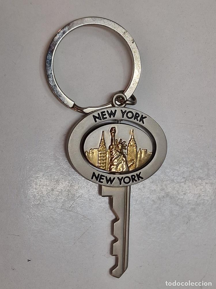 Colecionismo de porta-chaves: Llavero: con forma de llave de New York