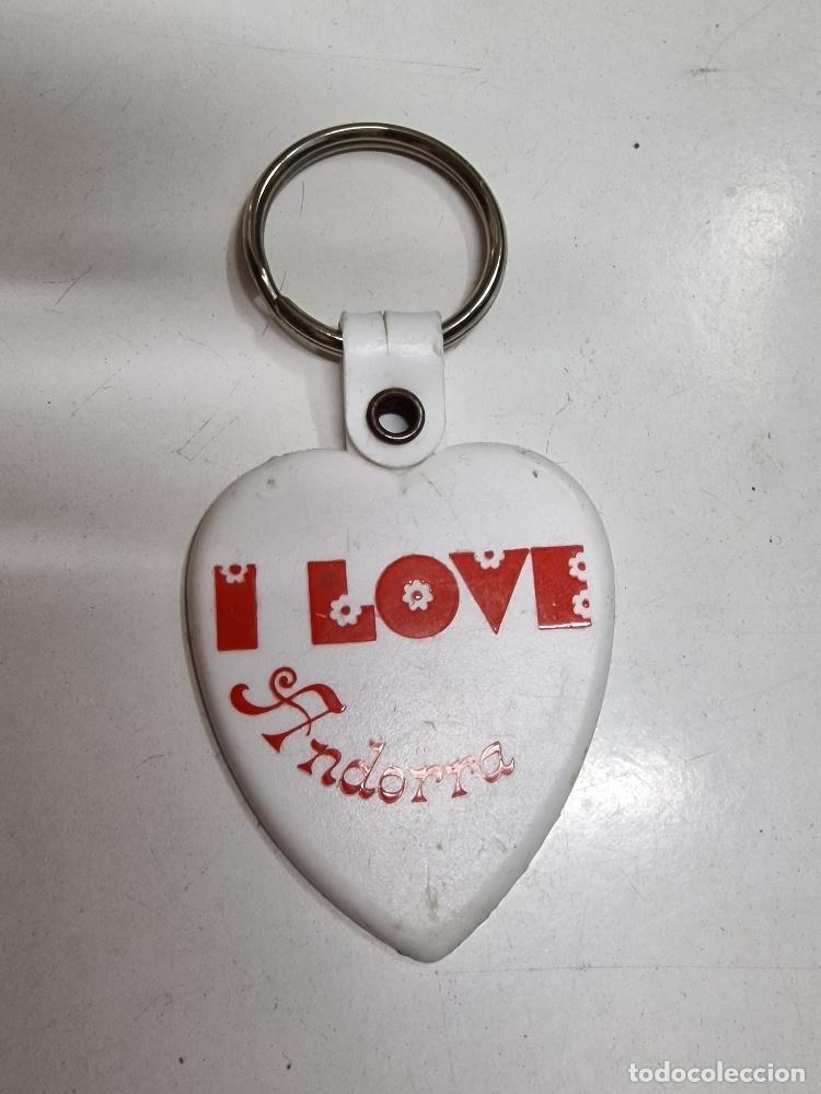 Colecionismo de porta-chaves: Llavero: I Love Andorra