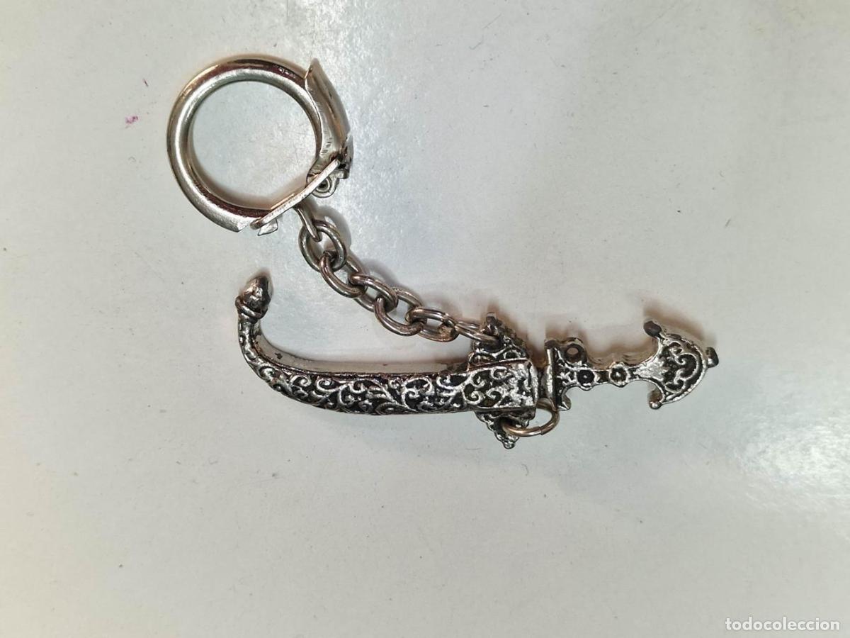 Coleccionismo de llaveros: Llavero: daga curvada. Souvenir du maroc