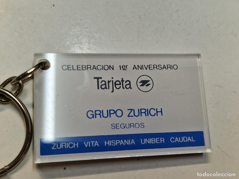 Coleccionismo de llaveros: Llavero: Grupo Zurich seguros, celebraci&oacute;n 1er aniversario