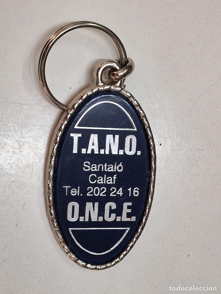 Collectionnisme de portes-cl&eacute;s: Llavero: T.A.N.O., O.N.C.E.