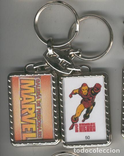 Collectionnisme de portes-cl&eacute;s: Llavero Galeria de Personajes Marvel modelo 50 El Hombre de Hierro - Varios
