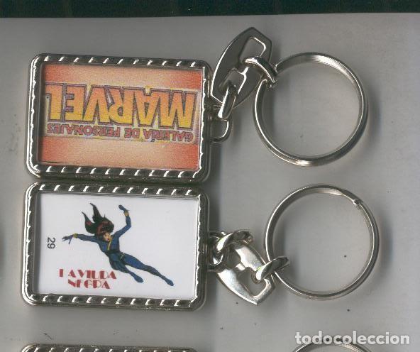 Collectionnisme de portes-cl&eacute;s: Llavero Galeria de Personajes Marvel modelo 29 La Viuda Negra - Varios