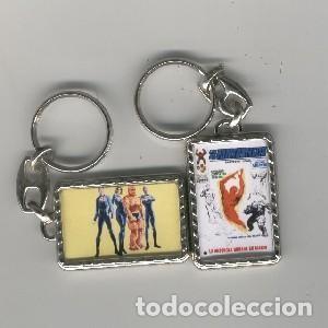 Collectionnisme de portes-cl&eacute;s: Llavero: Los 4 Fantasticos edicion Gigante - Varios