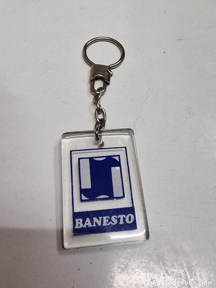 Coleccionismo de llaveros: Llavero de pl&aacute;stico: Banco Banesto