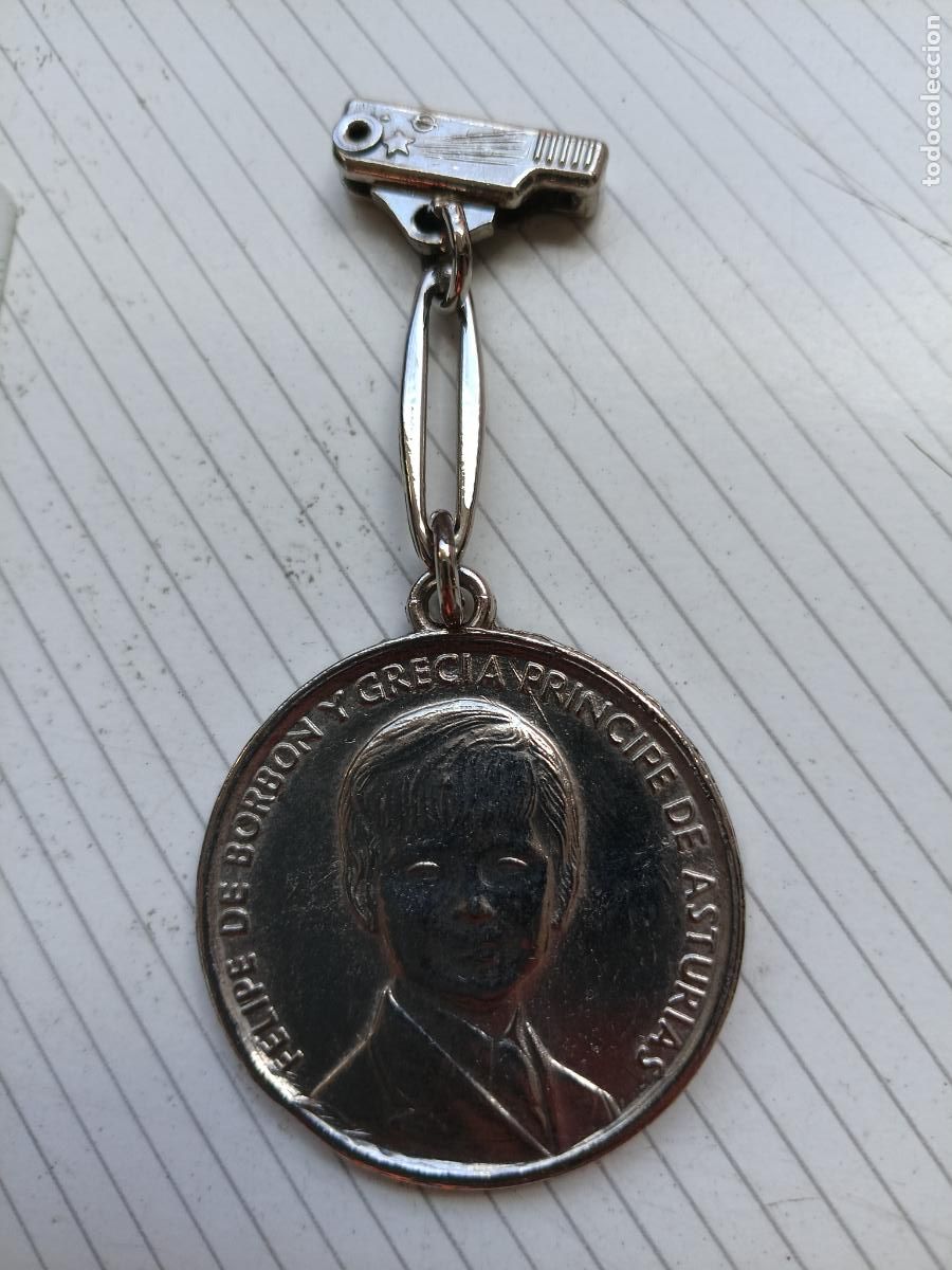 Coleccionismo de llaveros: Llavero Pr&iacute;ncipe Felipe de Borb&oacute;n 1977