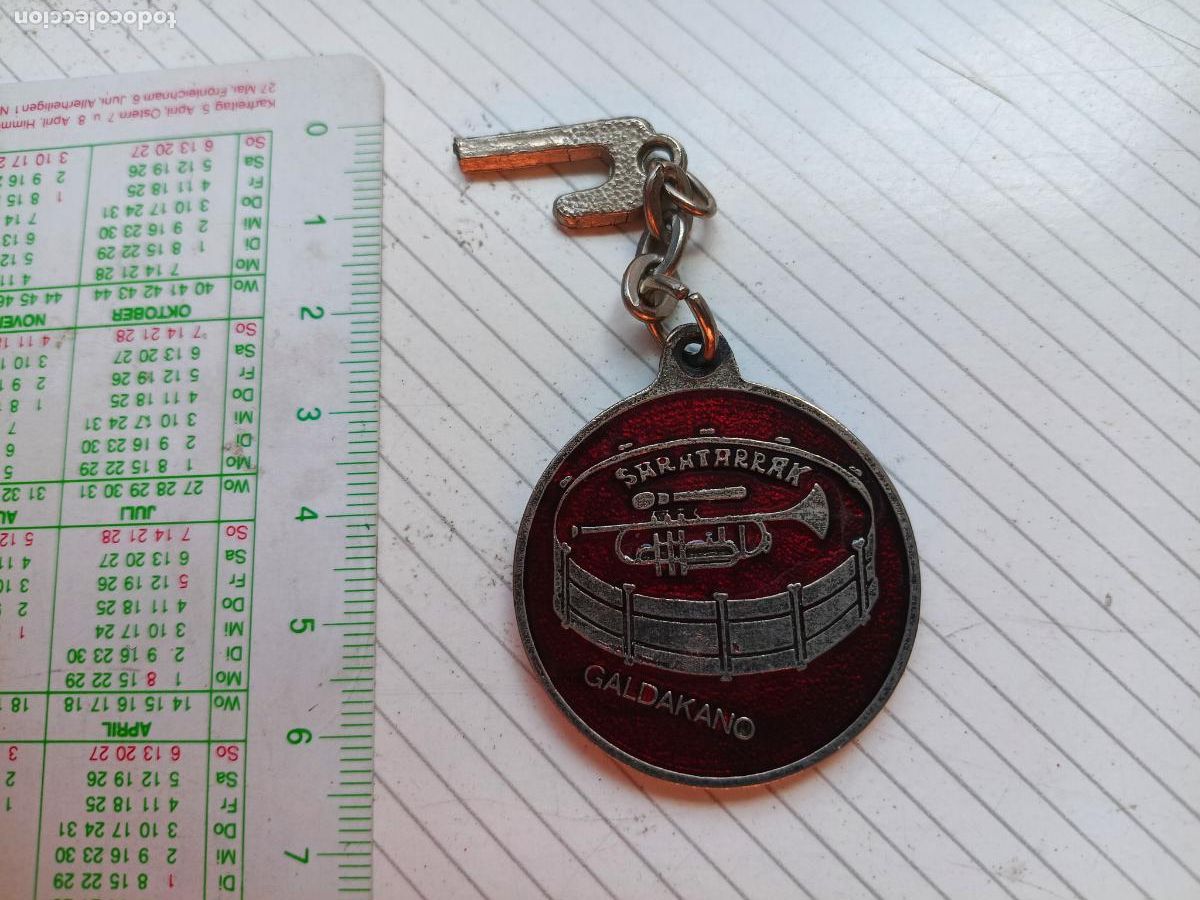 Coleccionismo de llaveros: Txaranga Saratarrak, Galdakano 1980