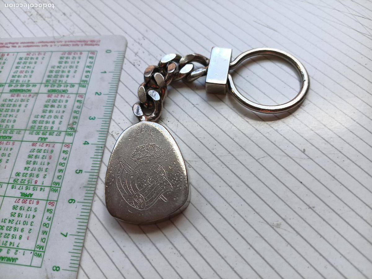 Coleccionismo de llaveros: Llavero Real Sociedad. Grabado I&Ntilde;AKI