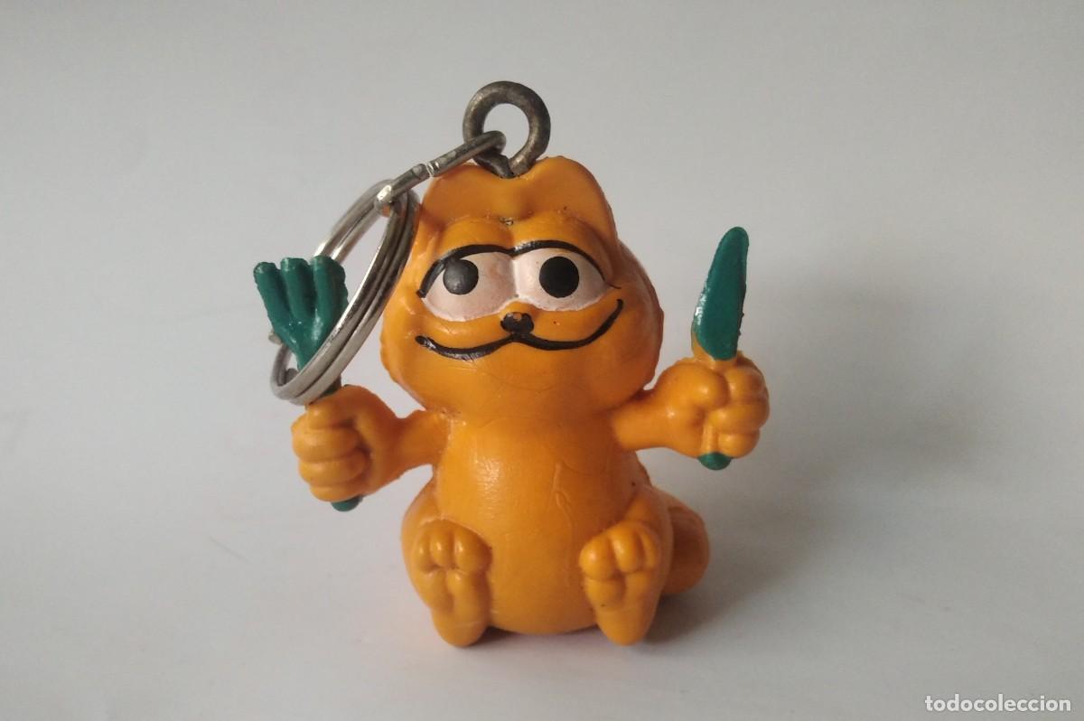 Coleccionismo de llaveros: Llavero Garfield a&ntilde;os 80