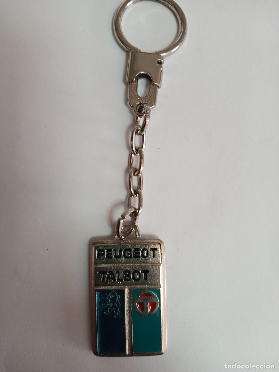 Coleccionismo de llaveros: Llavero talbot-peugeot - Foto 1