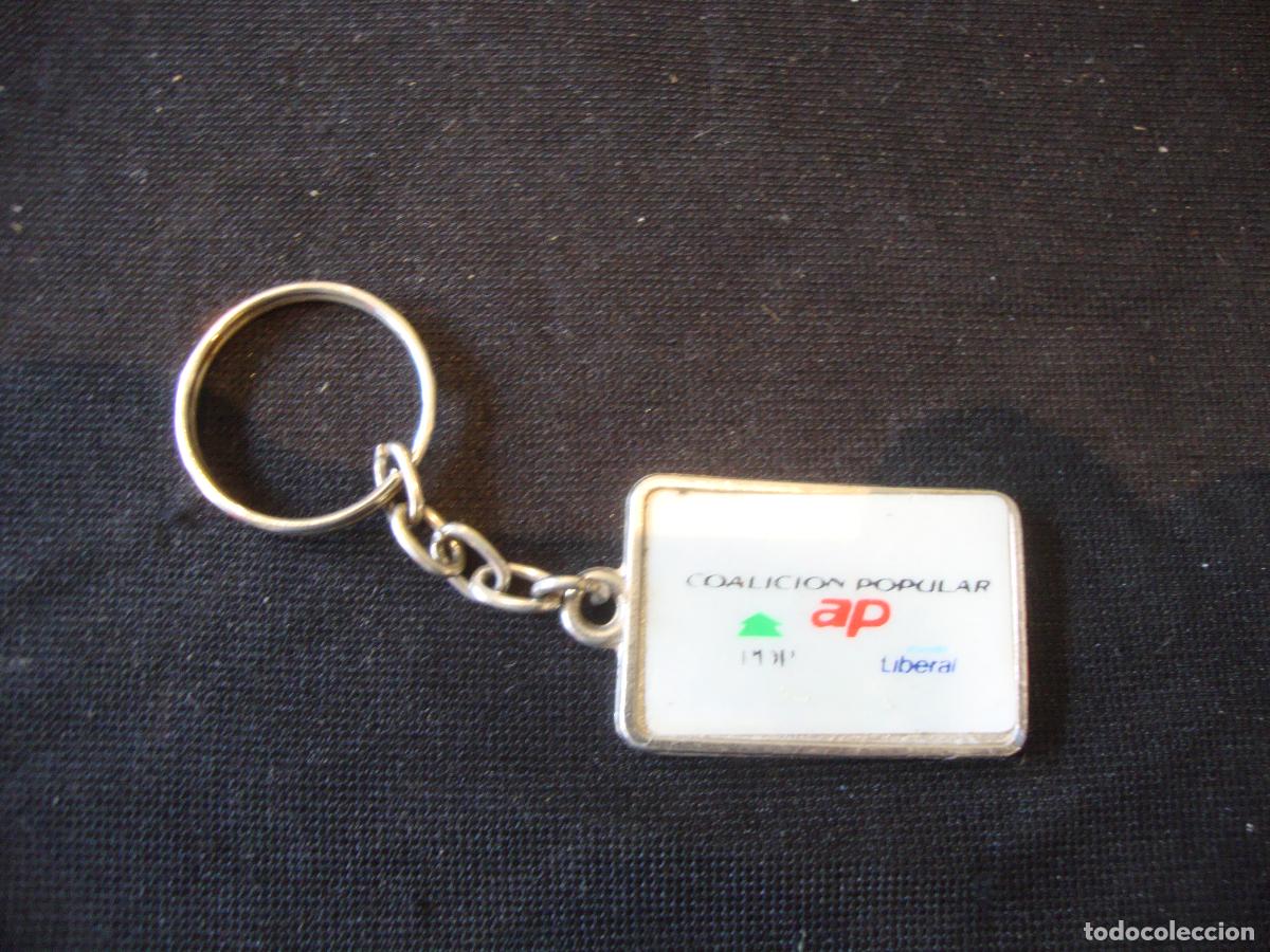 Coleccionismo de llaveros: LLAVERO TEMA POLITICO AP