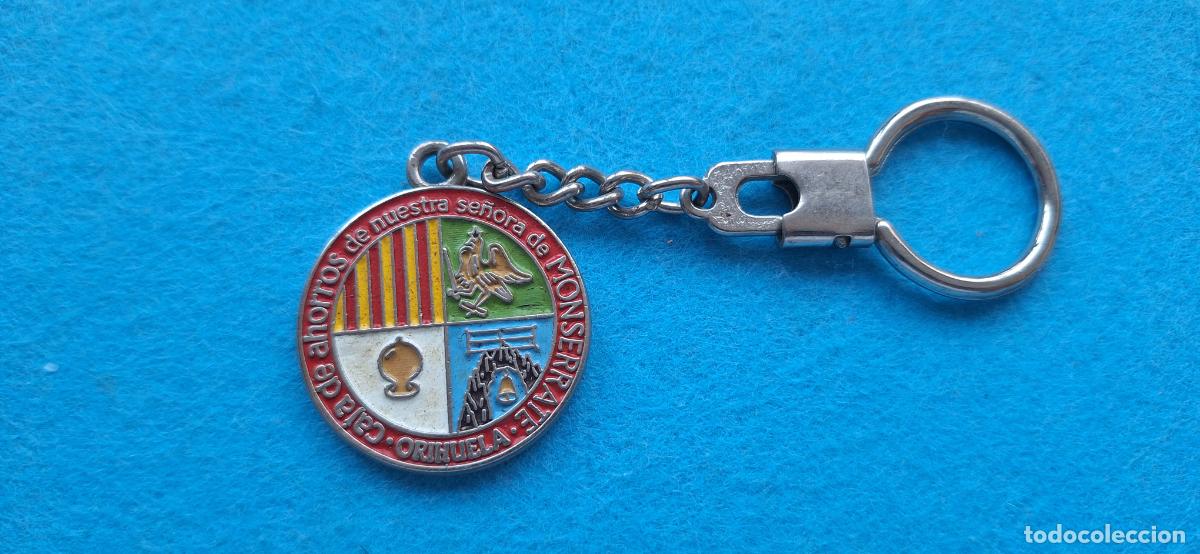 Coleccionismo de llaveros: Llavero publicidad CAJA DE AHORROS DE NUESTRA SE&Ntilde;ORA DE MONSERRATE. Orihuela, Alicante