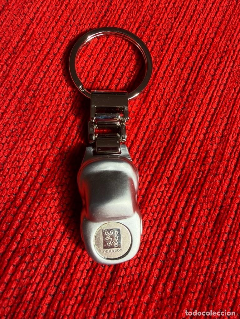 Coleccionismo de llaveros: Llavero Peugeot Acero Macizo