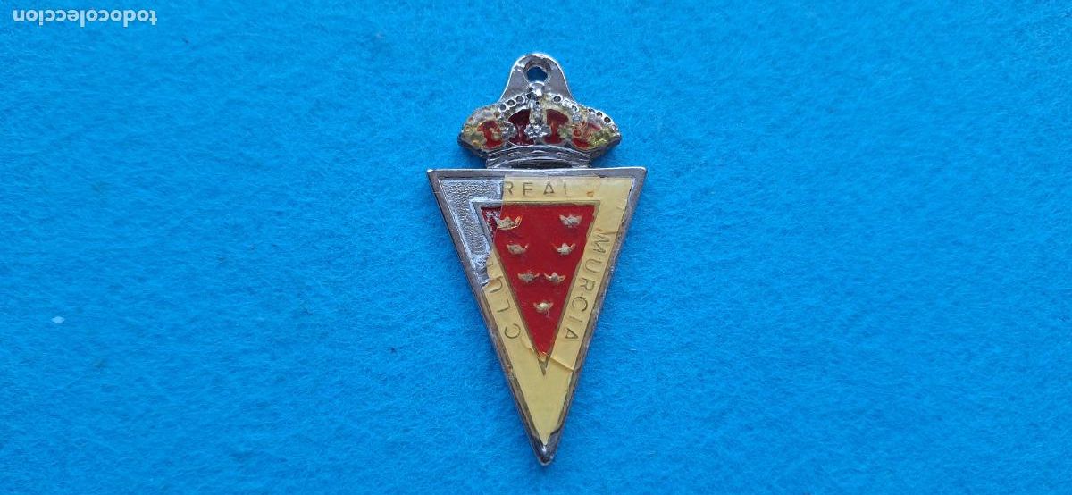 Sammlung von Schl&uuml;sselanh&auml;ngern: Llavero antiguo publicidad del real Murcia club de f&uacute;tbol